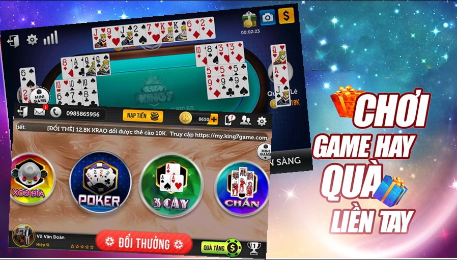 Các phiên bản game đánh bài đổi thẻ phổ biến nhất